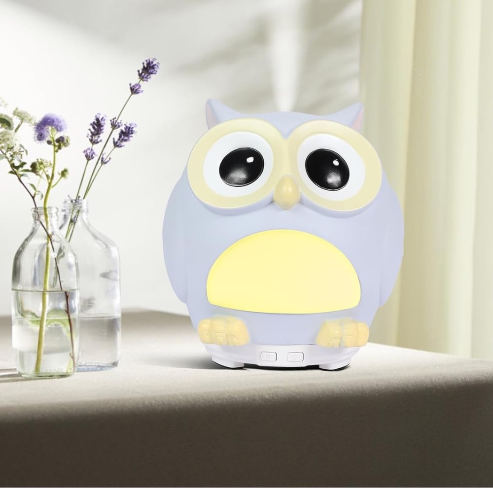 Diffuser，Essential Oil 7 Color Lights Auto Shut Off, Small 100ml USB Humidifier